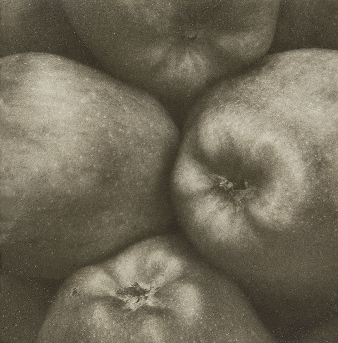 Alexandr Victorov: a photographer from a different era. Still-life. Four apples.