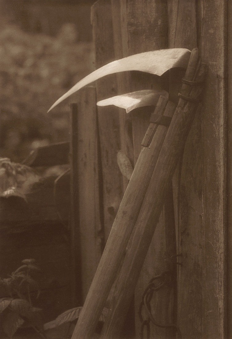 Alexandr Victorov: a photographer from a different era. Still-life. The scythes. 1993